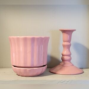 Vintage Haeger Planter And Candleholder